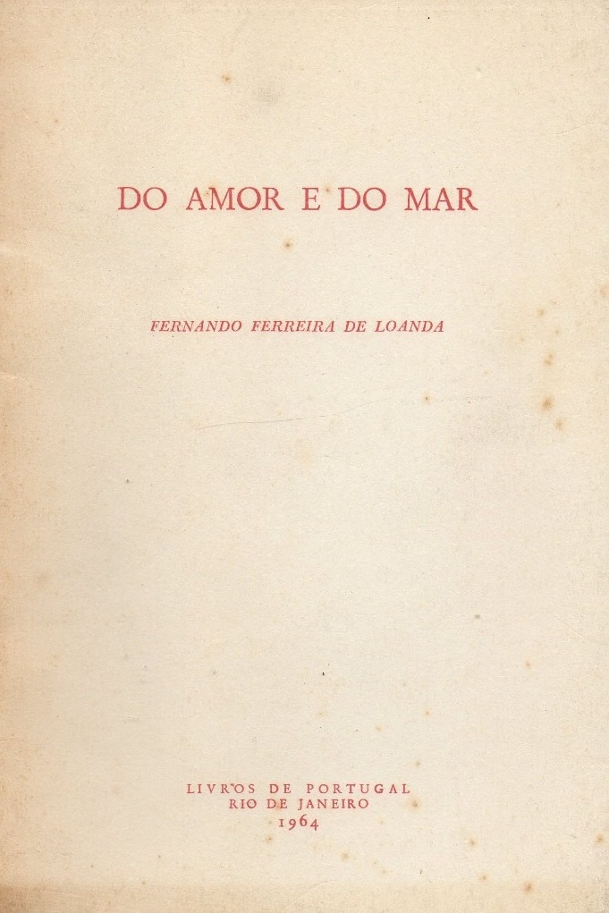De amor e do mar
